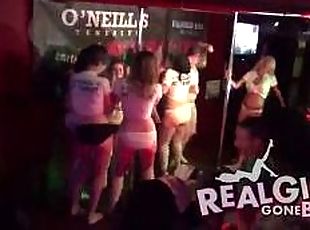 AMATEUR EURO GIRLS GO CRAZY AND NAKED DURING A WET T SHIRT CONTEST
