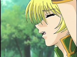Elf anime girl making prince's sex dreams come true in a XXX anime